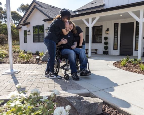 Gary Sinise RISE home for DiPaolo family